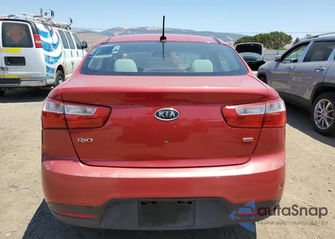 2012 Kia Rio Lx z USA, uszkodzony, nr VIN KNADM4A37C6091093